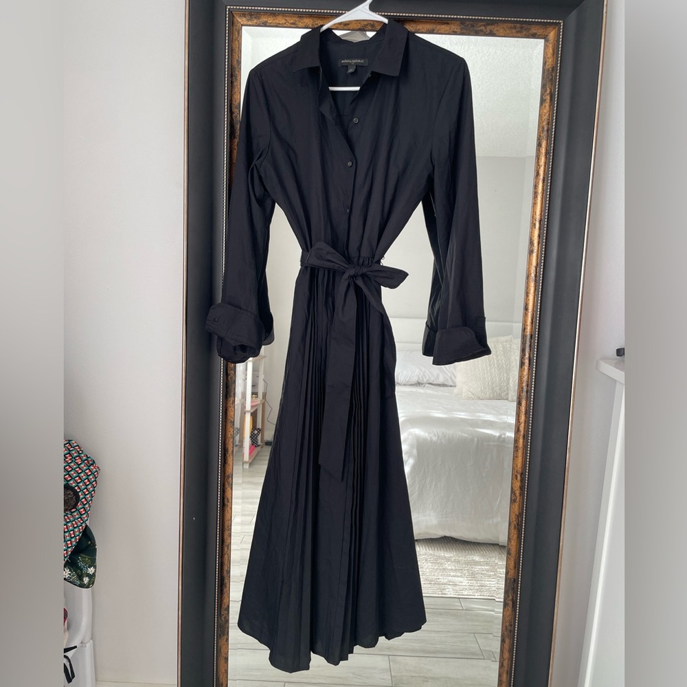 Banana Republic Black Long Sleeve Dress - Picture 5 of 5